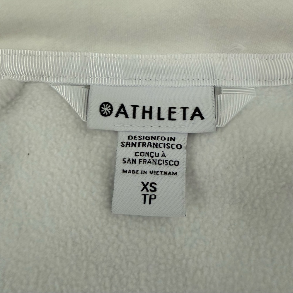 Women’s Athleta Triumph Hoodie Full Zip Jacket Thumbholes Size XS - Picture 12 of 16